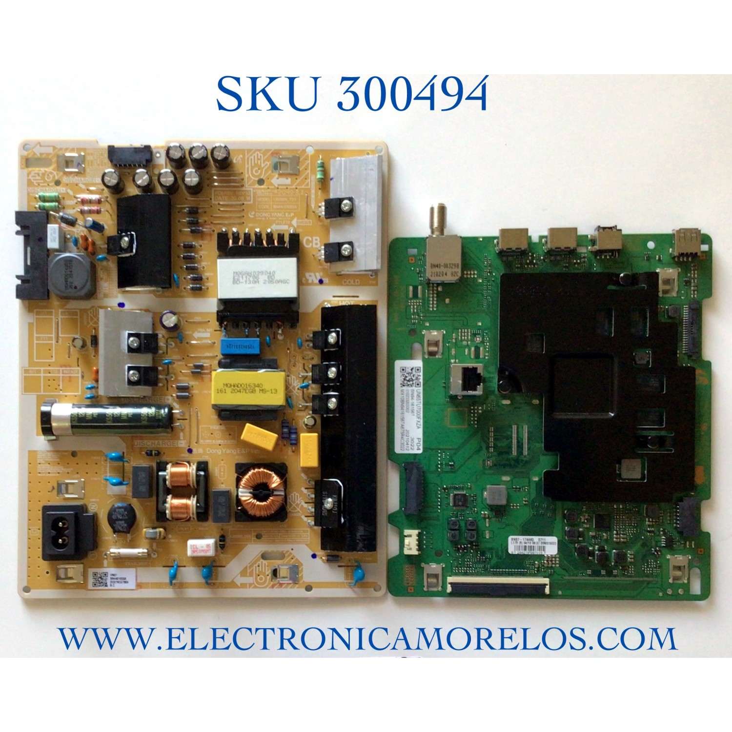 KIT DE TARJETA PARA TV SAMSUNG / NUMERO DE PARTE MAIN BN94-16156T / BN41-02751B / BN97-17444G / FUENTE BN44-01055A / BN4401055A / L65S6N_TDY / PANEL CY-BT065HGLV9H / DISPLAY LSF650FN14-R02 /  MODELO UN65TU7000 / UN65TU7000FXZA / UN65TU7000FXZA FO10
